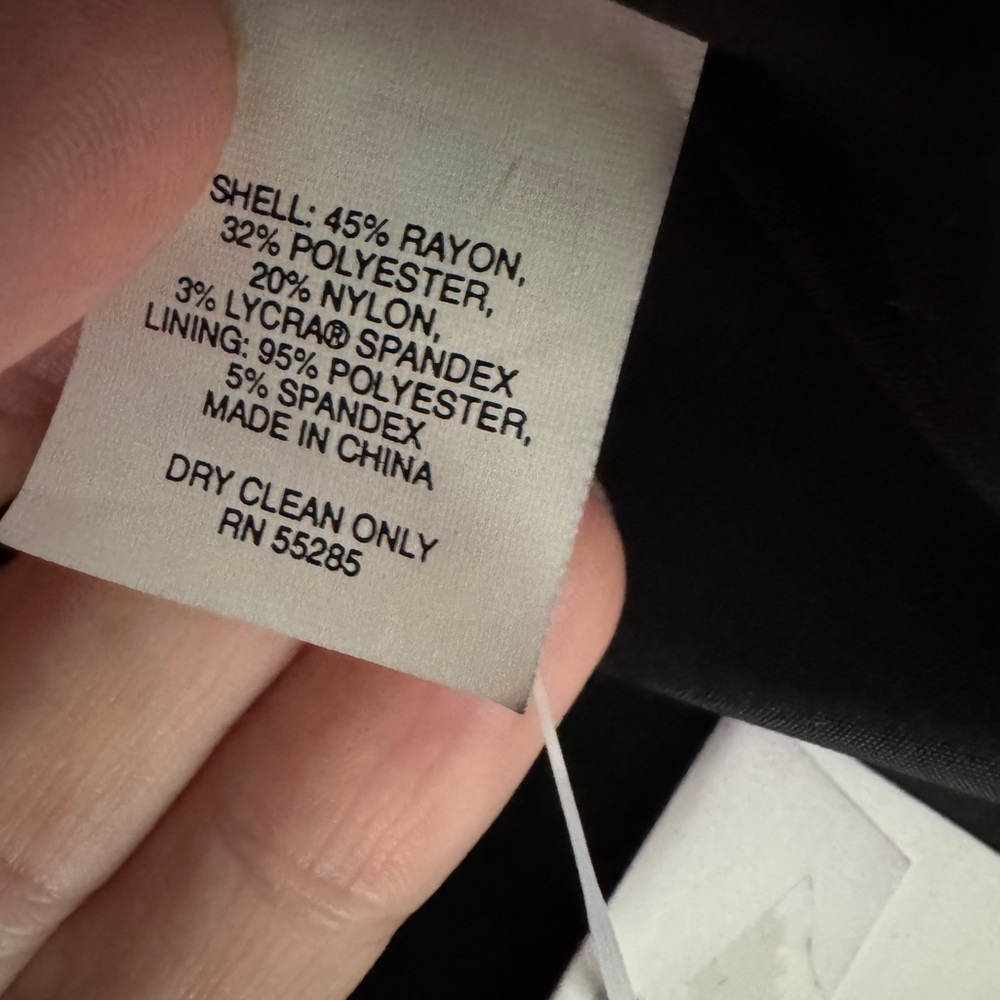 Express Design Studio One Button Blazer Grey Wome… - image 8